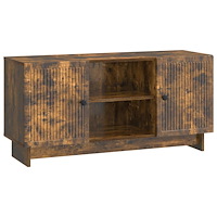 vidaXL TV-skåp 102 x 34,5 x 50 cm Rökt ek Konstruerat trä