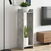 vidaXL Växtställ 2 pcs BetongGrå 30 x 30 x 100 cm Konstruerat trä