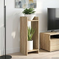 vidaXL Växtställ 2 pcs Sonoma-ek 30 x 30 x 80 cm Konstruerat trä