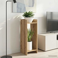 vidaXL Växtställ 2 pcs Artisan Ek 30 x 30 x 80 cm Konstruerat trä