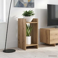 vidaXL Växtställ 2 pcs Artisan Ek 30 x 30 x 60 cm Konstruerat trä