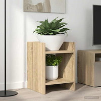 vidaXL Växtställ 2 pcs Sonoma-ek 30 x 30 x 40 cm Konstruerat trä