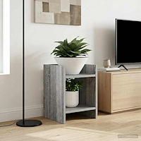 vidaXL Växtställ 2 pcs Grå Sonoma 30 x 30 x 40 cm Konstruerat trä