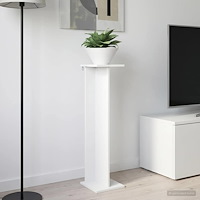 vidaXL Växtställ Vit 25 x 25,5 x 100,5 cm Konstruerat trä