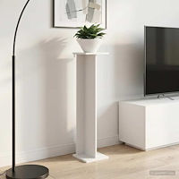 vidaXL Växtställ 2 pcs Vit 25 x 25,5 x 100,5 cm Konstruerat trä