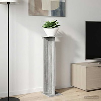 vidaXL Växtställ Grå Sonoma 25 x 25,5 x 100,5 cm Konstruerat trä