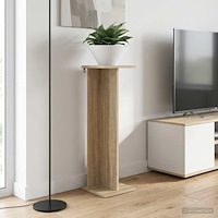 vidaXL Växtställ 2 pcs Sonoma-ek 25 x 25,5 x 80,5 cm Konstruerat trä