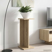 vidaXL Växtställ 2 pcs Sonoma-ek 25 x 25,5 x 60,5 cm Konstruerat trä