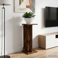 vidaXL Växtställ 2 pcs Rökt Ek 25 x 25,5 x 60,5 cm Konstruerat trä