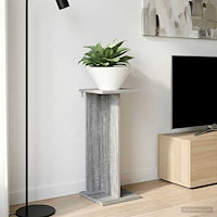 vidaXL Växtställ 2 pcs Grå Sonoma 25 x 25,5 x 60,5 cm Konstruerat trä