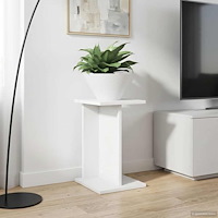 vidaXL Växtställ 2 pcs Vit 25 x 25,5 x 40,5 cm Konstruerat trä