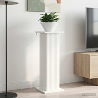 vidaXL Växtställ 2 pcs Vit 30,5 x 30 x 80,5 cm Konstruerat trä