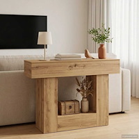 vidaXL Artisan Ek 101 x 30 x 74 cm