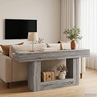 vidaXL Grå Sonoma 160 x 30 x 74 cm