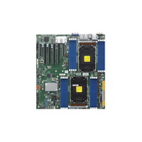 SUPER MICRO Computer SUPERMICRO X13DEI-T - moderkort - utökad ATX - Intel ingen CPU - LGA4677 Socket-E - Intel C741