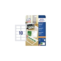 AVERY Avery Quick&Clean C32011 - visitkort - 100 kort - 45 x 85 mm - 200 g/m²
