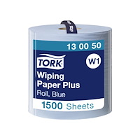 TORK Tork® Plus W1 Allround avtorkningspapper 130050 blå 2-lagers
