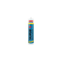 SOUDAL Byggsilikon Silirub N vit 310 ml patron, fullt elastisk, 1-k...