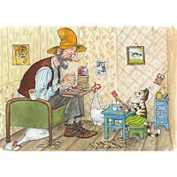 Hjelm förlag Findus äter - underlägg