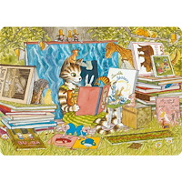 Hjelm förlag Findus läser- underlägg