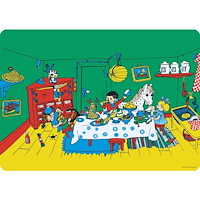 Hjelm förlag Pippi kalas underlägg