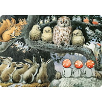 Hjelm förlag Tomtebobarnen underlägg