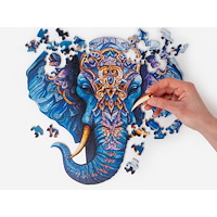 Recent Toys Träpussel Elefant i trälåda