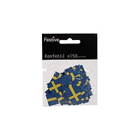 Festive Konfetti FESTIVE Svenska flaggan 150/fp