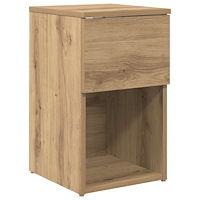 vidaXL Sängskåp Artisan-ek 29 x 31,5 x 49 cm Konstruerat trä
