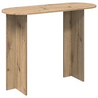 vidaXL Konsolbord Artisan-ek 100 x 39,5 x 75 cm Konstruerat trä