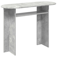 vidaXL Konsolbord Betonggrå 100 x 39,5 x 75 cm Konstruerat trä