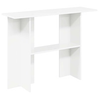 vidaXL Konsolbord Vit 100 x 30 x 75 cm Konstruerat trä