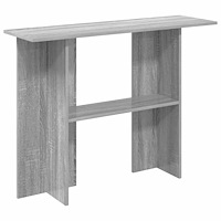 vidaXL Konsolbord Grå sonoma-ek 100 x 30 x 75 cm Konstruerat trä
