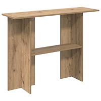 vidaXL Konsolbord Artisan-ek 100 x 30 x 75 cm Konstruerat trä
