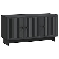 vidaXL TV-skåp Svart 99 x 34,5 x 50 cm Konstruerat trä