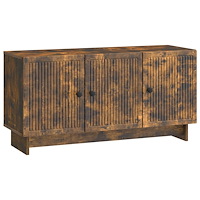 vidaXL TV-skåp Rökt ek 99 x 34,5 x 50 cm Konstruerat trä