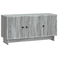vidaXL TV-skåp Grå sonoma-ek 99 x 34,5 x 50 cm Konstruerat trä