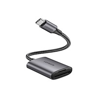 Ugreen Ugreen SD/TF-kortläsare Ugreen CM401 USB C 5 Gb/s – grå (150...