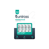 Uniross Batteries Uniross Power Plus AA / LR6 standardbatterier 2700 mAh, 40 s...