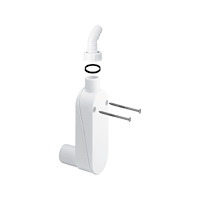 VIEGA 40 mm vattenlås för vägg