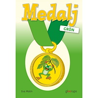 Eva Malm Medalj grön, svenska (häftad)