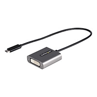 StarTech.com StarTech.com USB C to DVI Adapter, 1920x1200p, USB-C to DVI-D Adapter, USB Type C to DVI Monitor, Video Converter, Thund...
