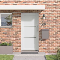 vidaXL Framdörr Vit 98 x 200 cm PVC