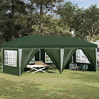 vidaXL Pop-up Partytält 575 x 288 x 245 cm Grön