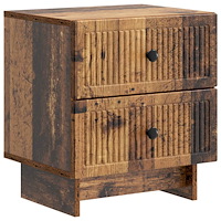 vidaXL Nattduksbord Gammalt trä 43 x 34,5 x 47,5 cm Konstruerat trä