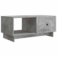 vidaXL Kaffeebord Betonggrå 90 x 50 x 40 cm Konstruerat trä