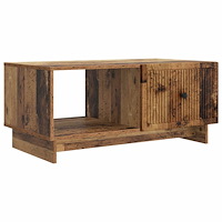 vidaXL Kaffeebord Gammalt trä 90 x 50 x 40 cm Konstruerat trä