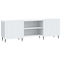 vidaXL TV-skåp Vit 150 x 31 x 52 cm Konstruerat trä