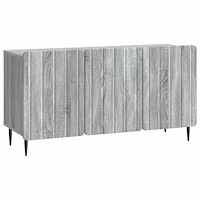 vidaXL TV-skåp Grå sonoma-ek 99 x 34,5 x 52 cm Konstruerat trä
