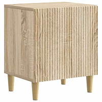vidaXL Nattduksbord Sonoma-ek 43 x 34,5 x 50 cm Konstruerat trä